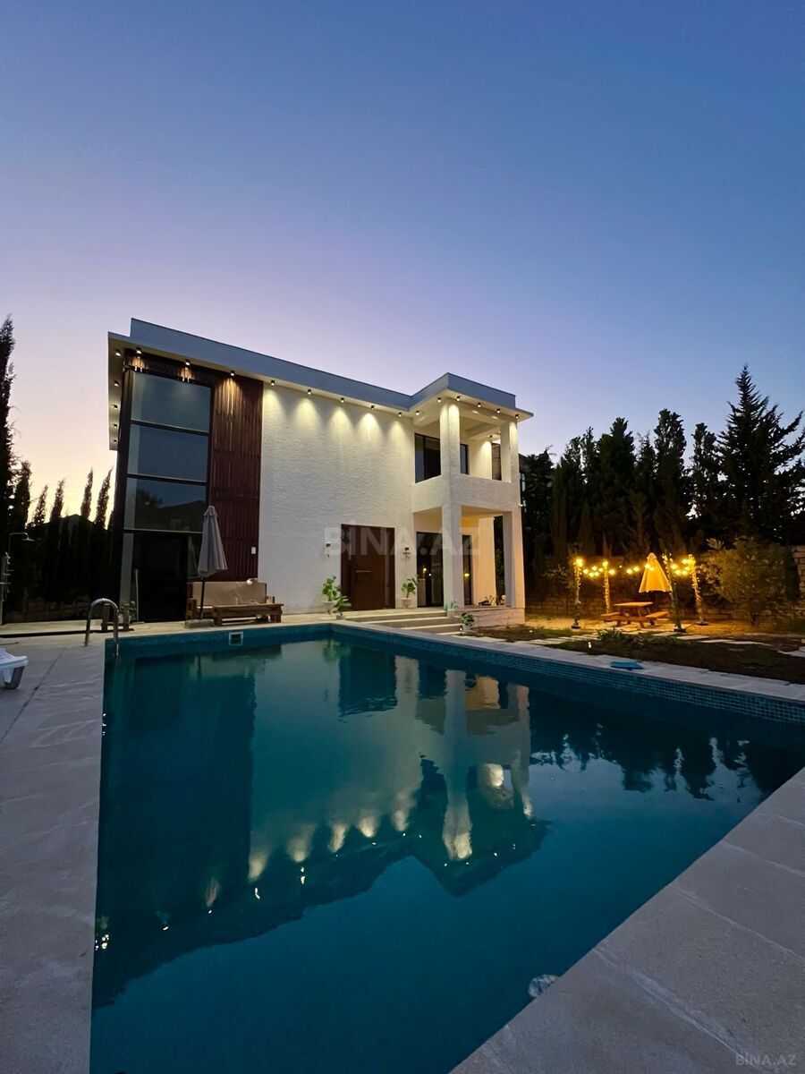 5 otaqlı Həyət evi/Bağ evi, Novxanı q., Bakı