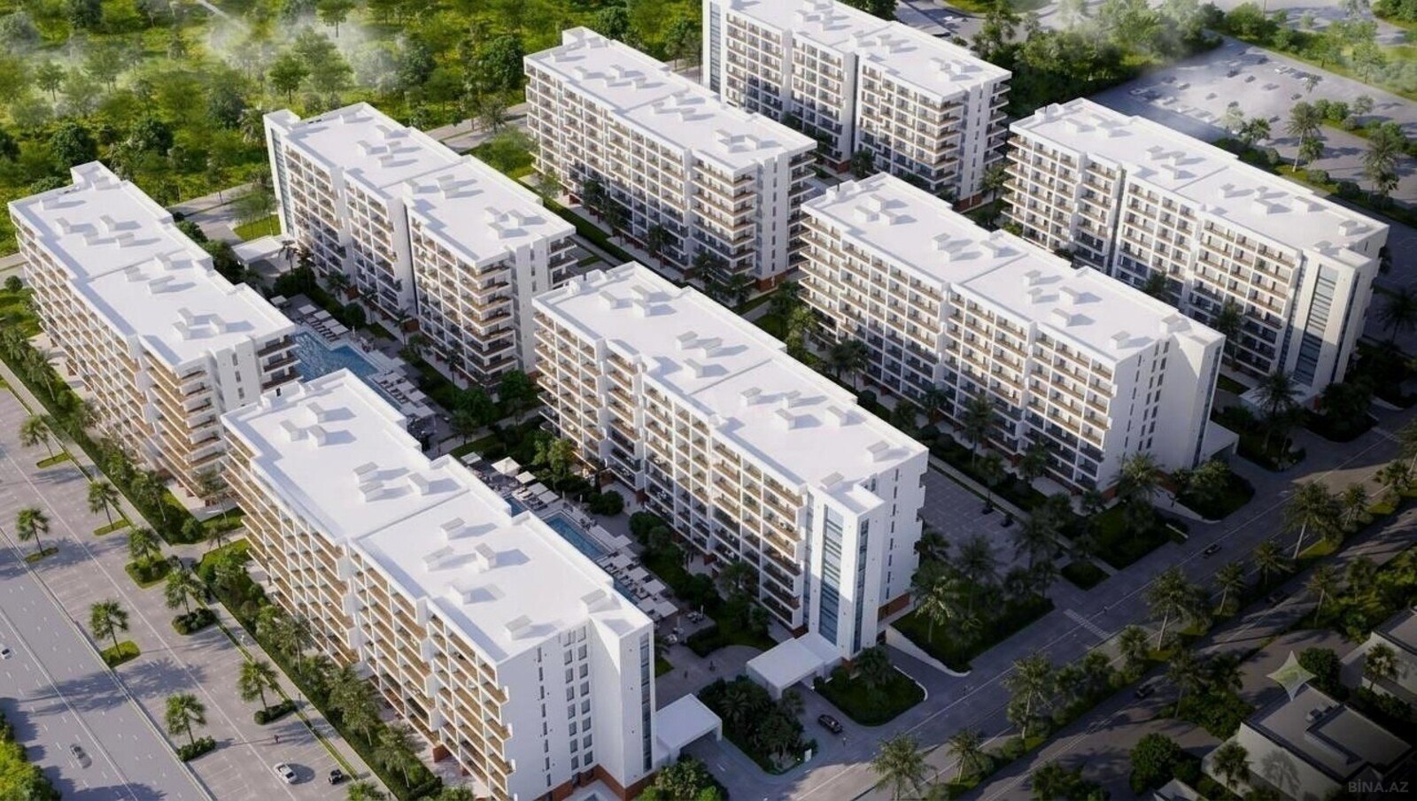 1 otaqlı Yeni tikili, Sea Breeze q., Bakı