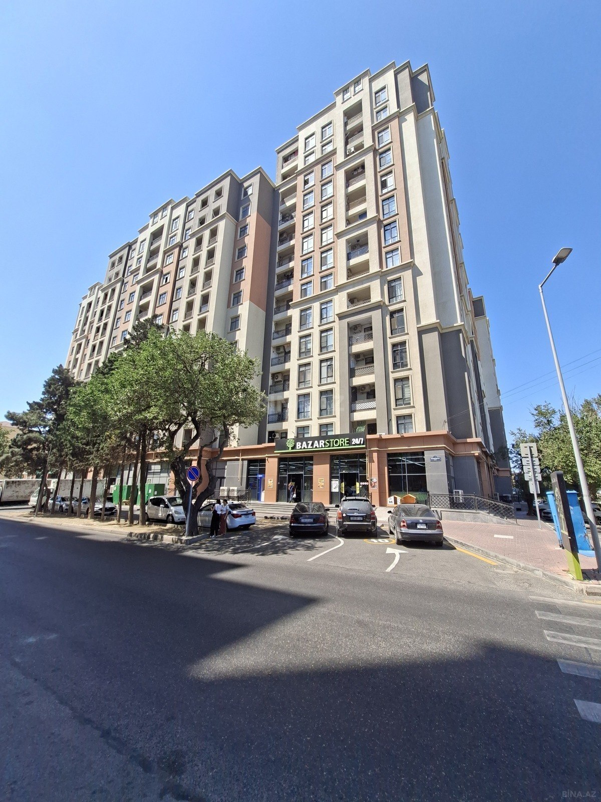 3 otaqlı Yeni tikili, Qara Qarayev m., Bakı