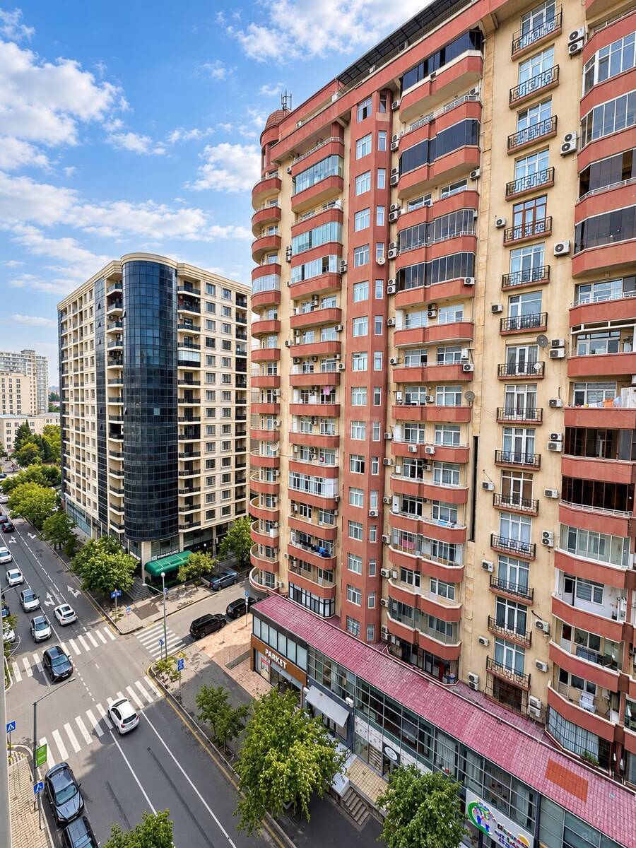 2 otaqlı Yeni tikili, Nəriman Nərimanov m., Bakı