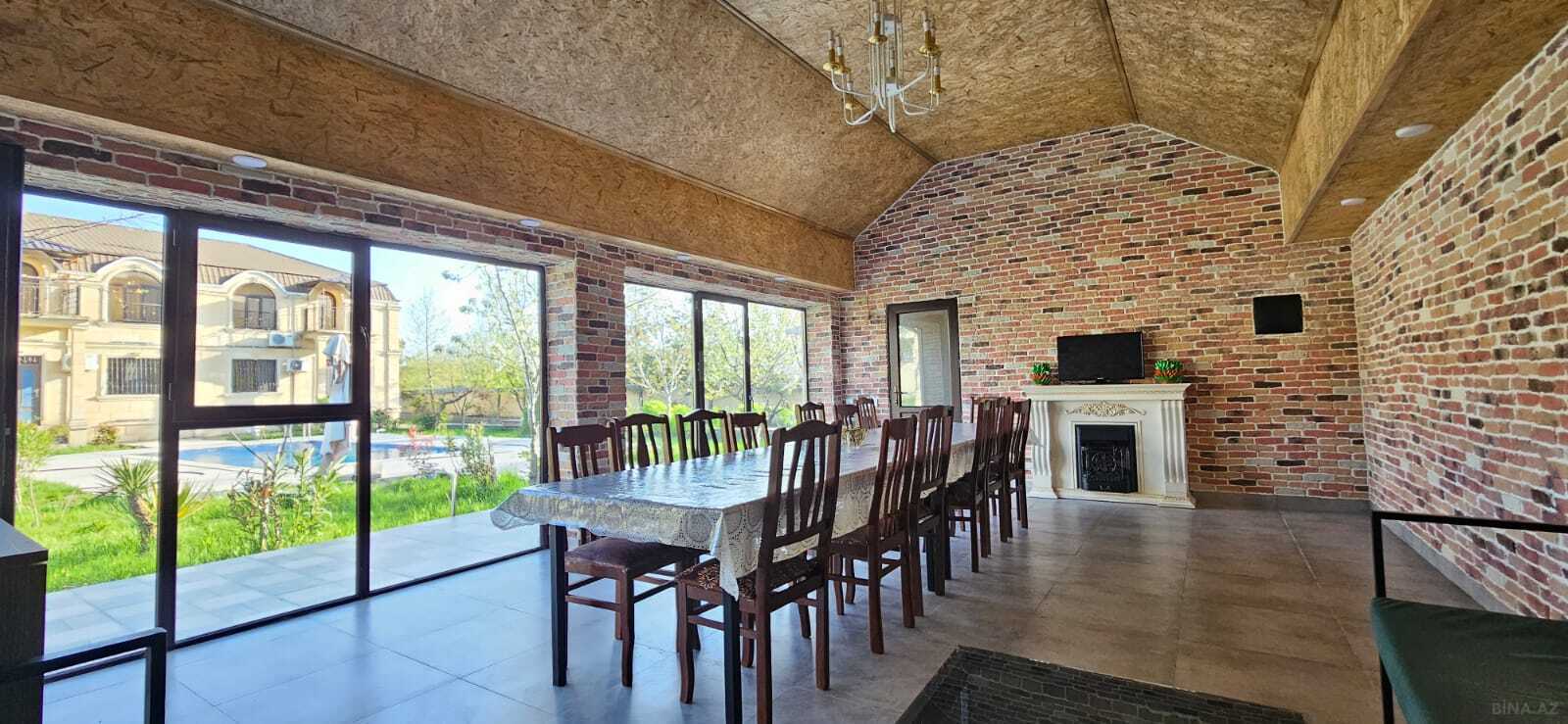 12 otaqlı Həyət evi/Bağ evi, Qəbələ