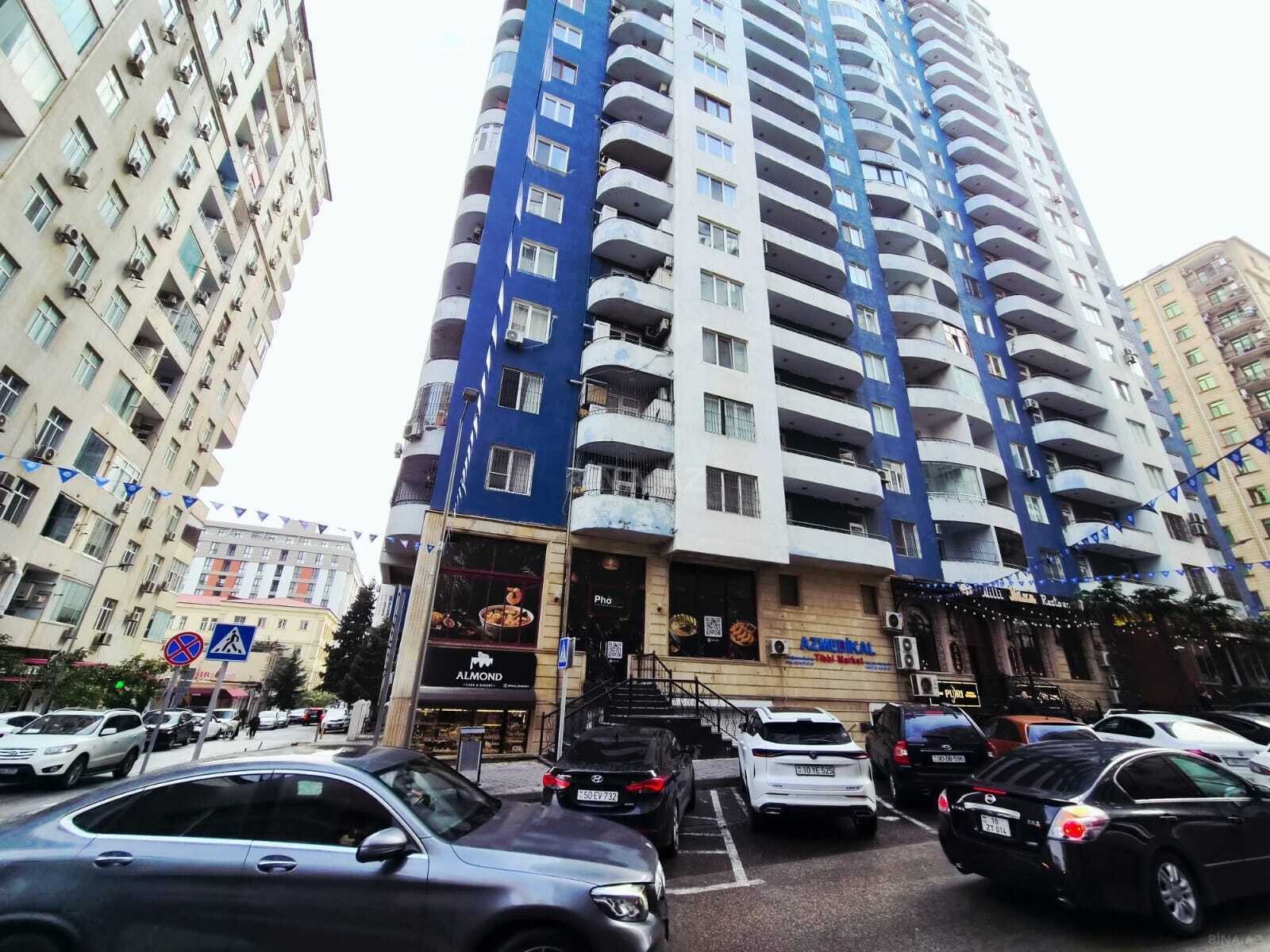 3 otaqlı Yeni tikili, Nizami m., Bakı