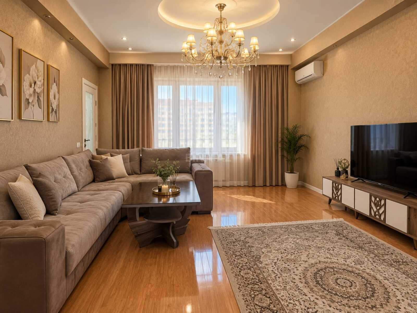 2 otaqlı Yeni tikili, Şah İsmayıl Xətai m., Bakı
