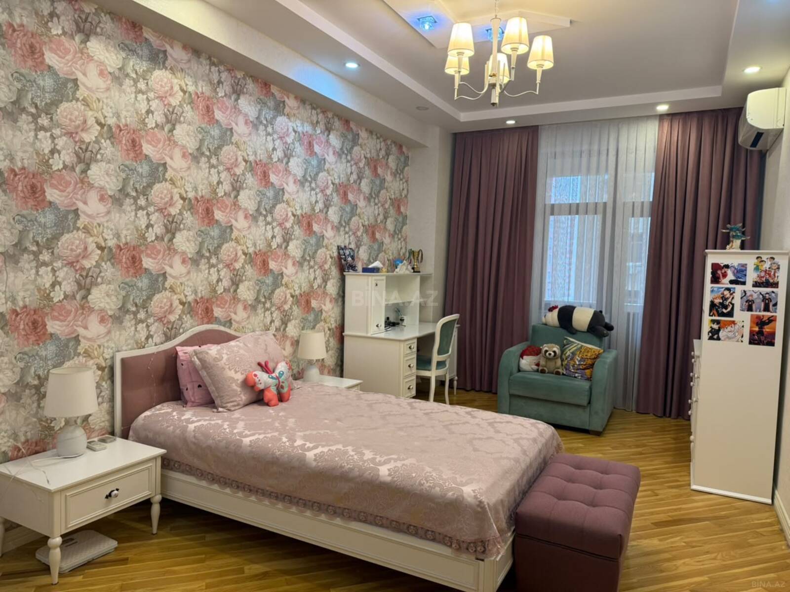 3 otaqlı Yeni tikili, Şah İsmayıl Xətai m., Bakı