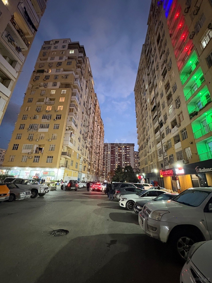 3 otaqlı Yeni tikili, Həzi Aslanov m., Bakı