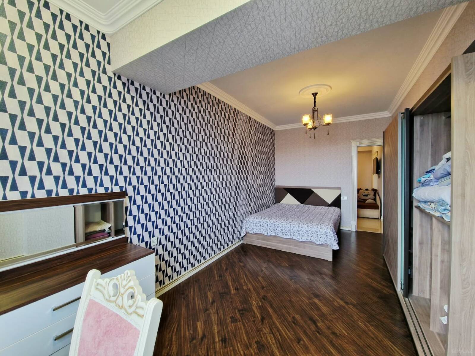 3 otaqlı Yeni tikili, Qara Qarayev m., Bakı