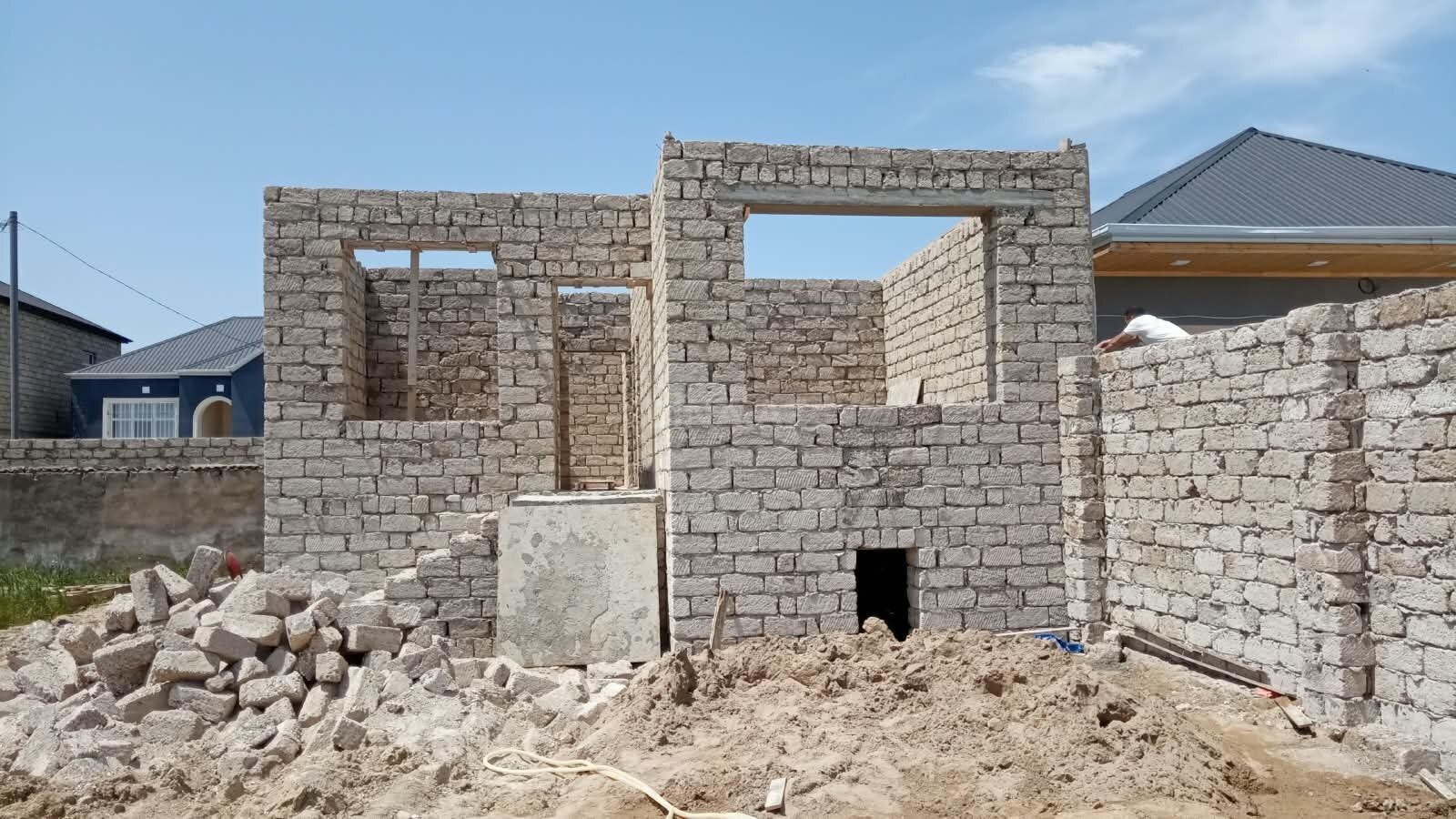3 otaqlı Həyət evi/Bağ evi, Ramana q., Bakı