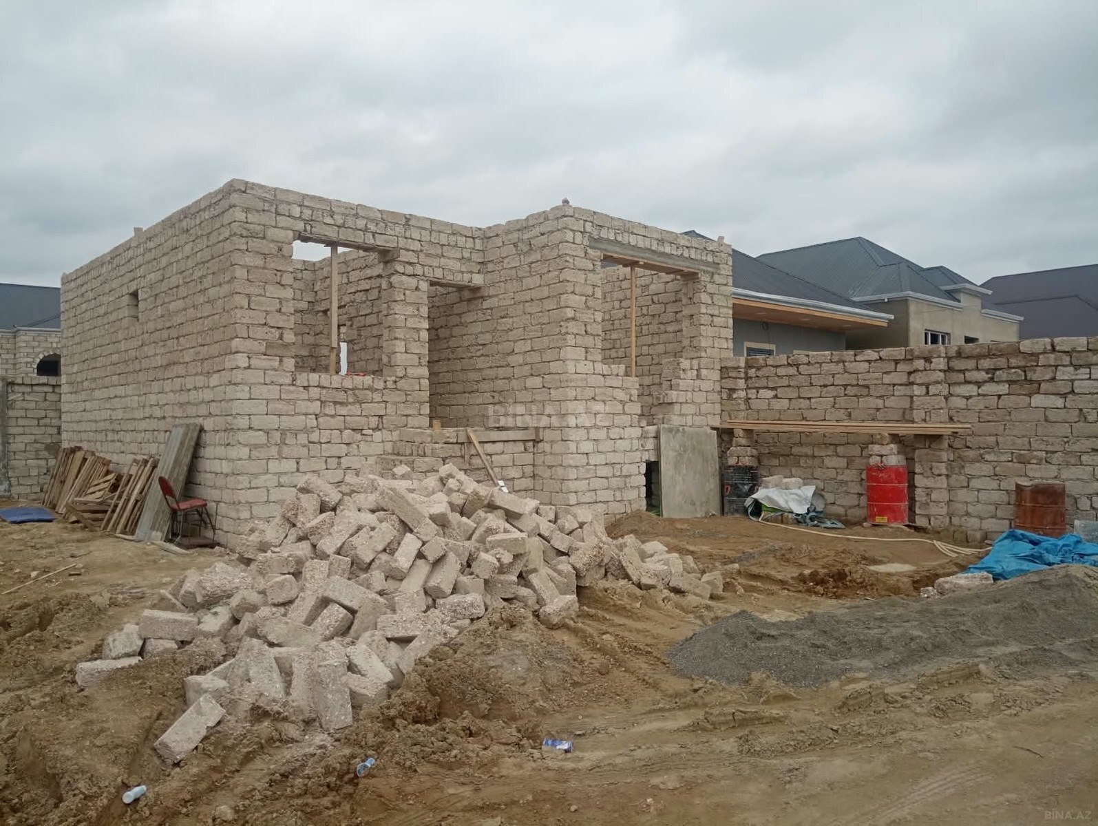 3 otaqlı Həyət evi/Bağ evi, Ramana q., Bakı