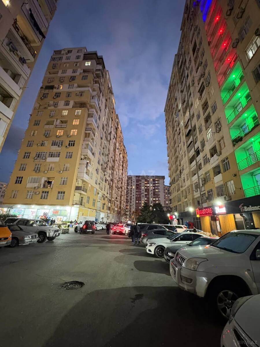 3 otaqlı Yeni tikili, Həzi Aslanov m., Bakı
