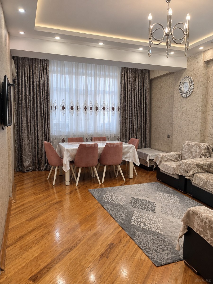3 otaqlı Yeni tikili, Qara Qarayev m., Bakı