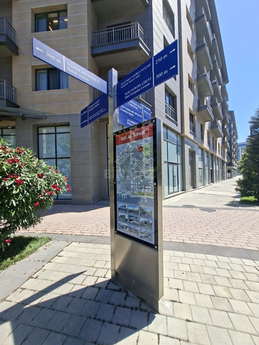 5 otaqlı Yeni tikili, Ağ şəhər q., Bakı