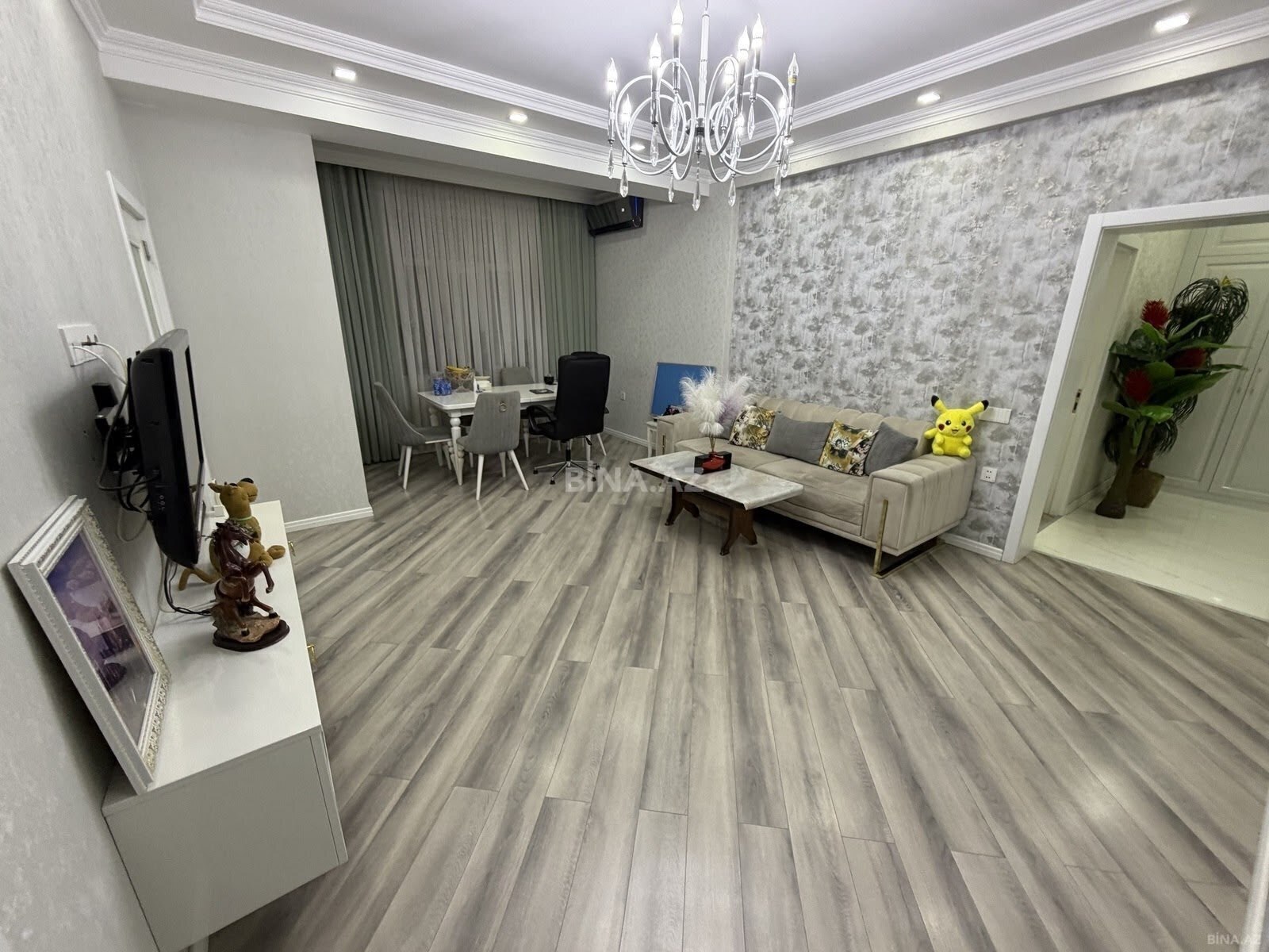 3 otaqlı Yeni tikili, Həzi Aslanov m., Bakı