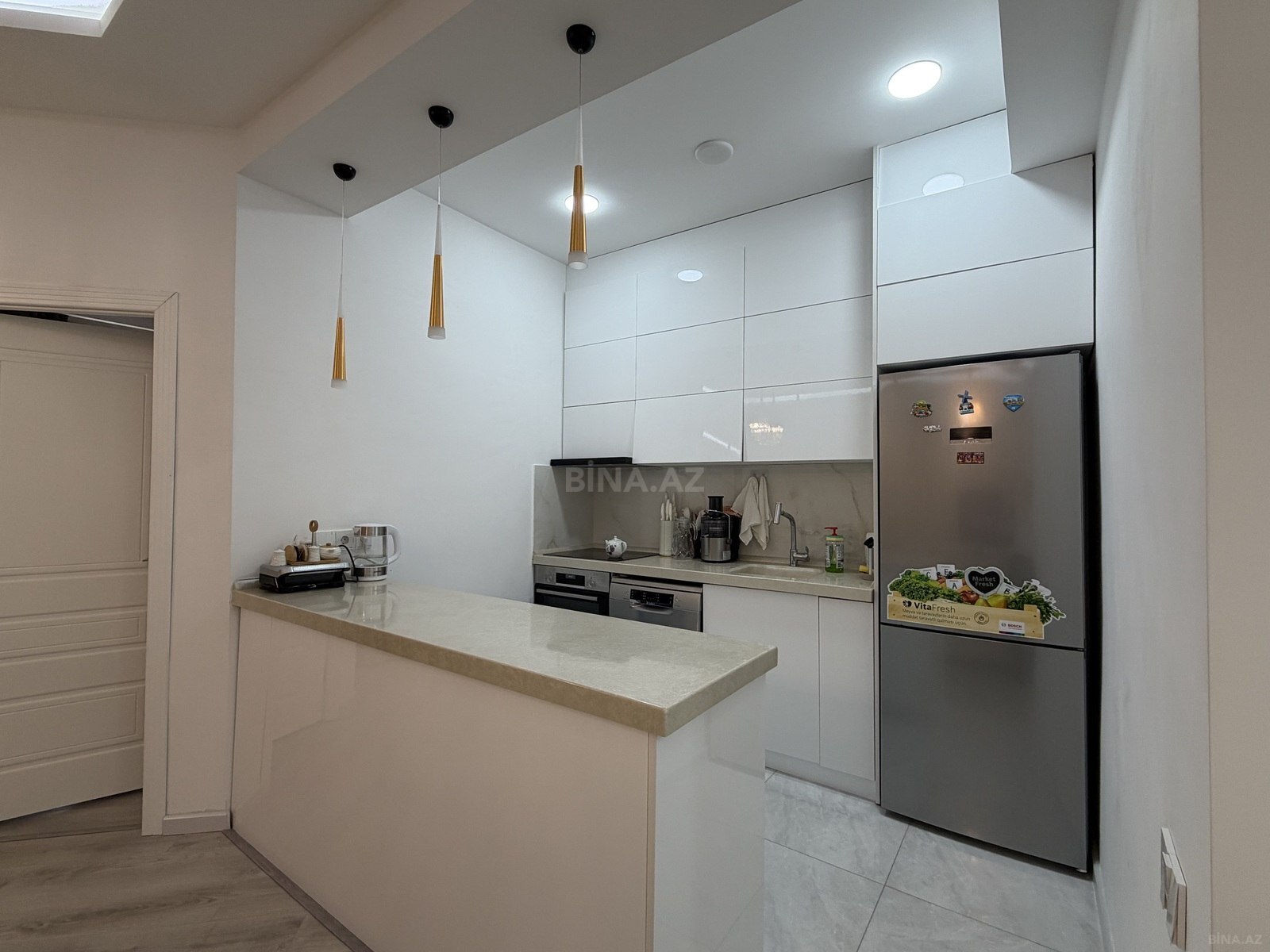 2 otaqlı Yeni tikili, Həzi Aslanov m., Bakı