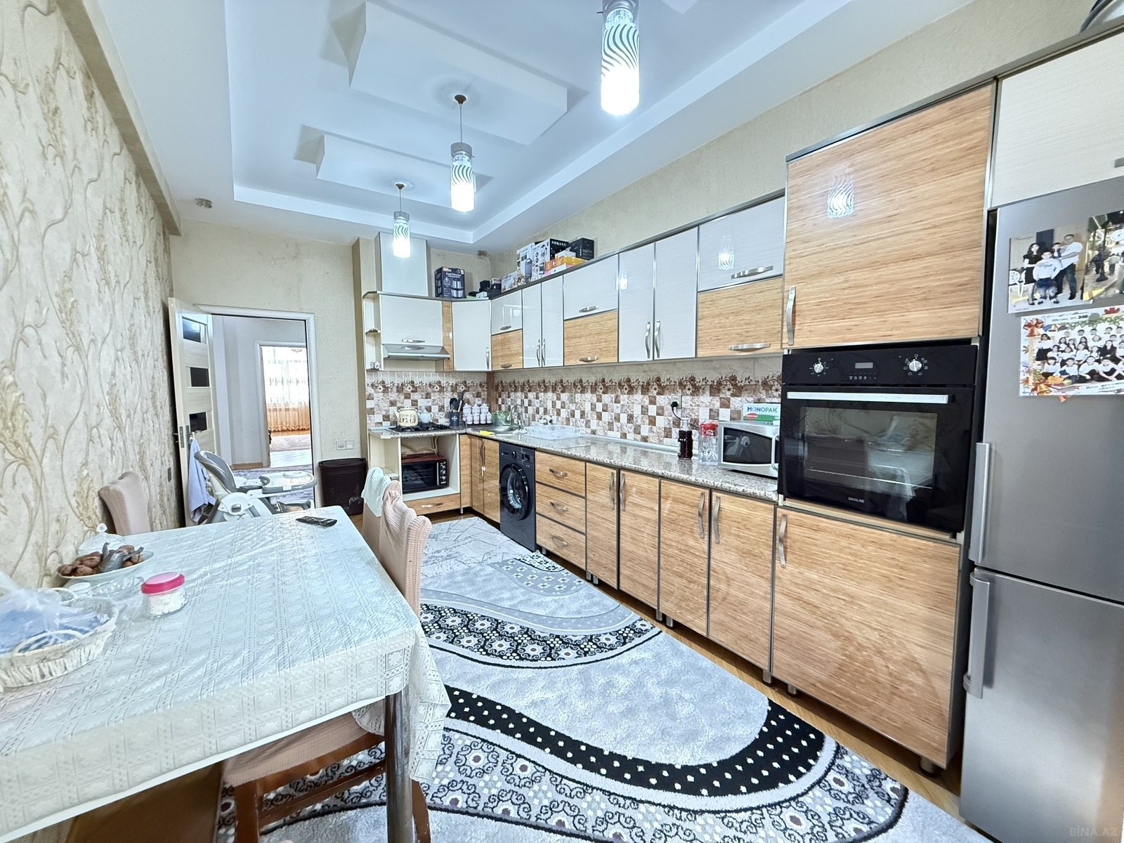 3 otaqlı Yeni tikili, Həzi Aslanov m., Bakı
