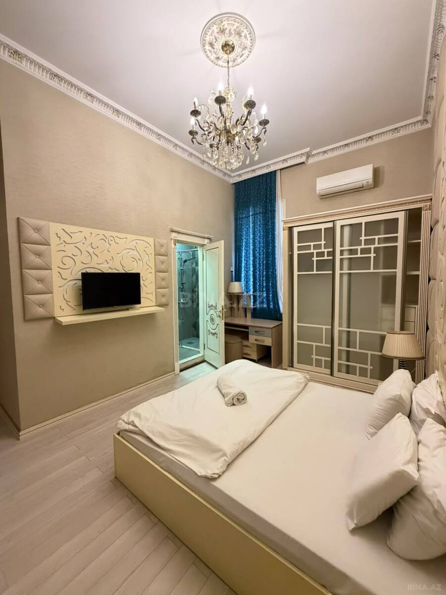 5 otaqlı Köhnə tikili, Sahil m., Bakı