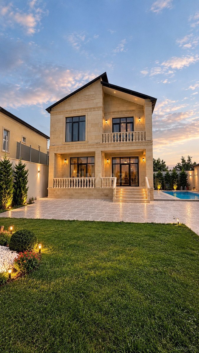 5 otaqlı Həyət evi/Bağ evi, Şüvəlan q., Bakı