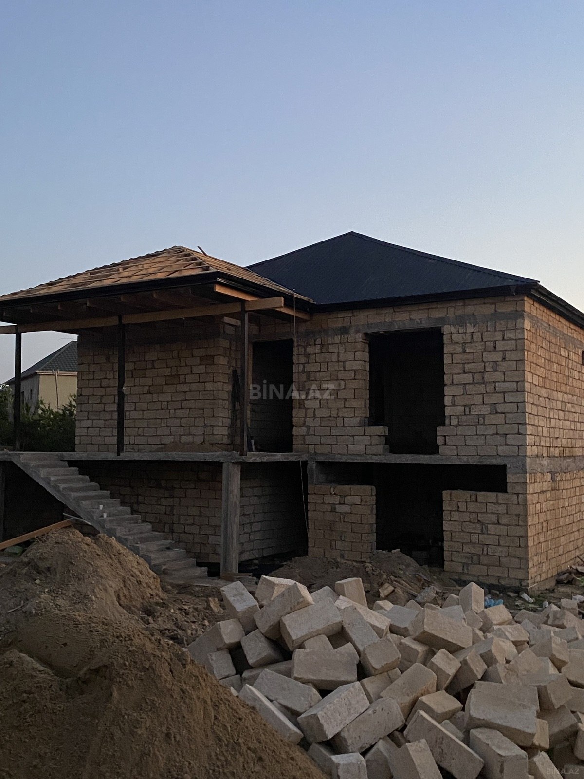 4 otaqlı Həyət evi/Bağ evi, Əhmədli m., Bakı