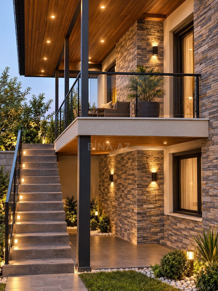 4 otaqlı Həyət evi/Bağ evi, Əhmədli m., Bakı