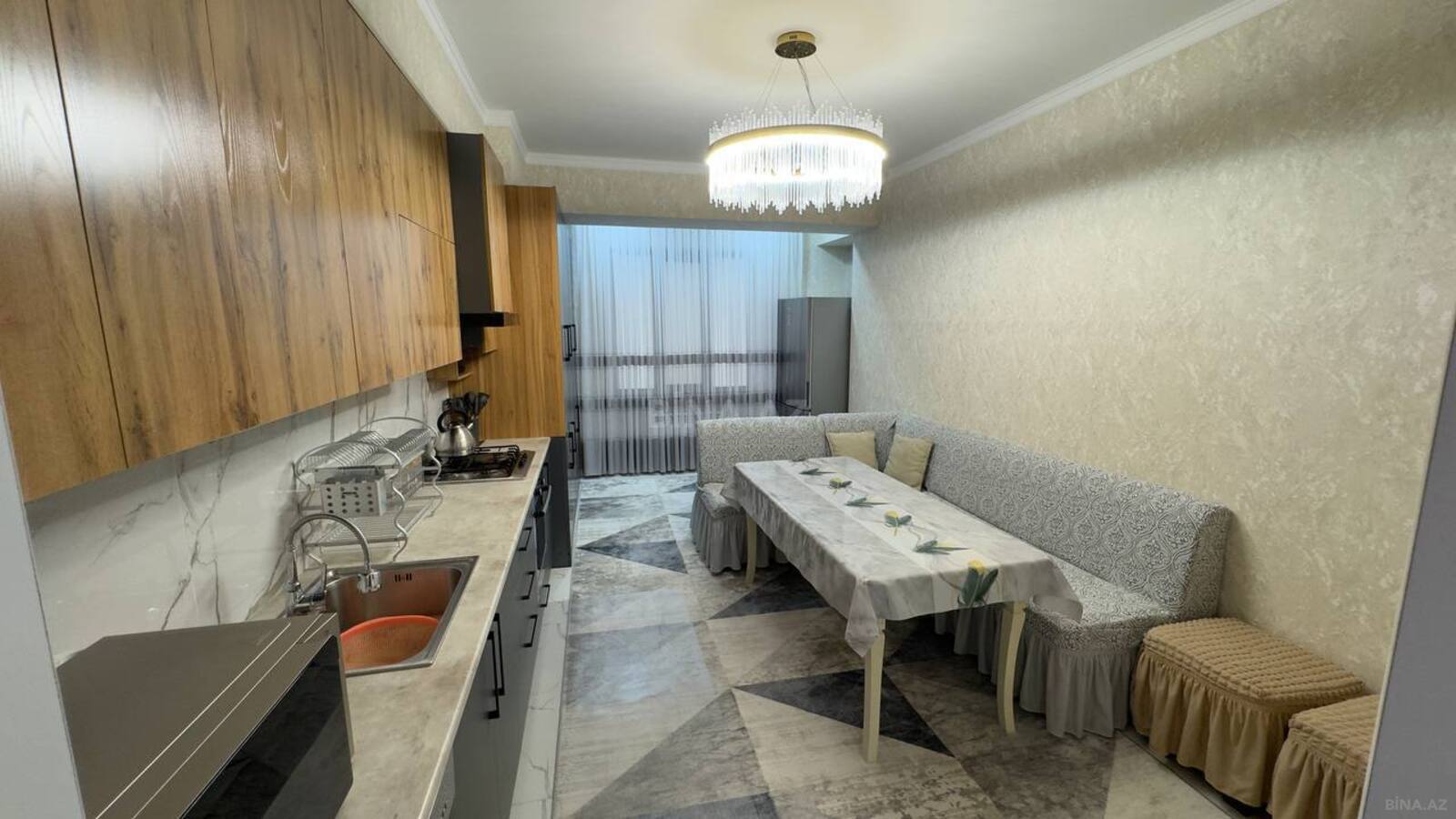 3 otaqlı Yeni tikili, İnşaatçılar m., Bakı