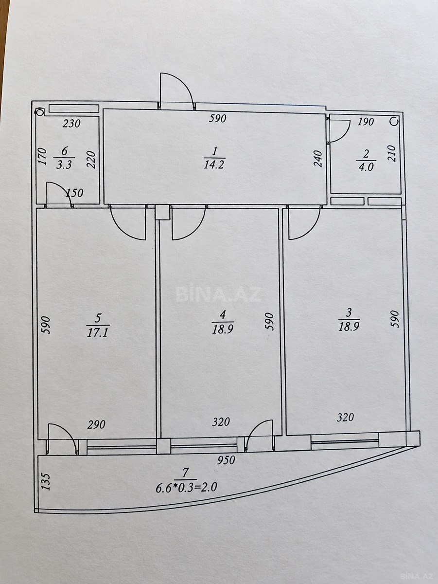 2 otaqlı Yeni tikili, 20 Yanvar m., Bakı