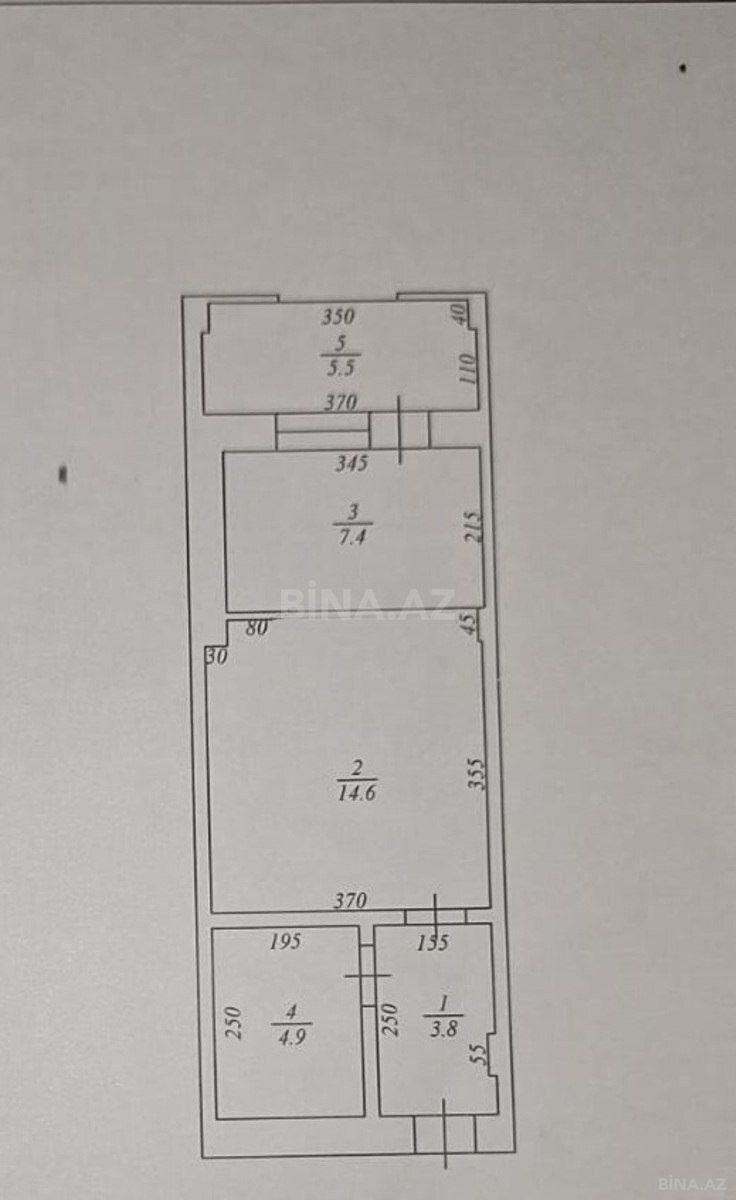 1 otaqlı Köhnə tikili, Gənclik m., Bakı