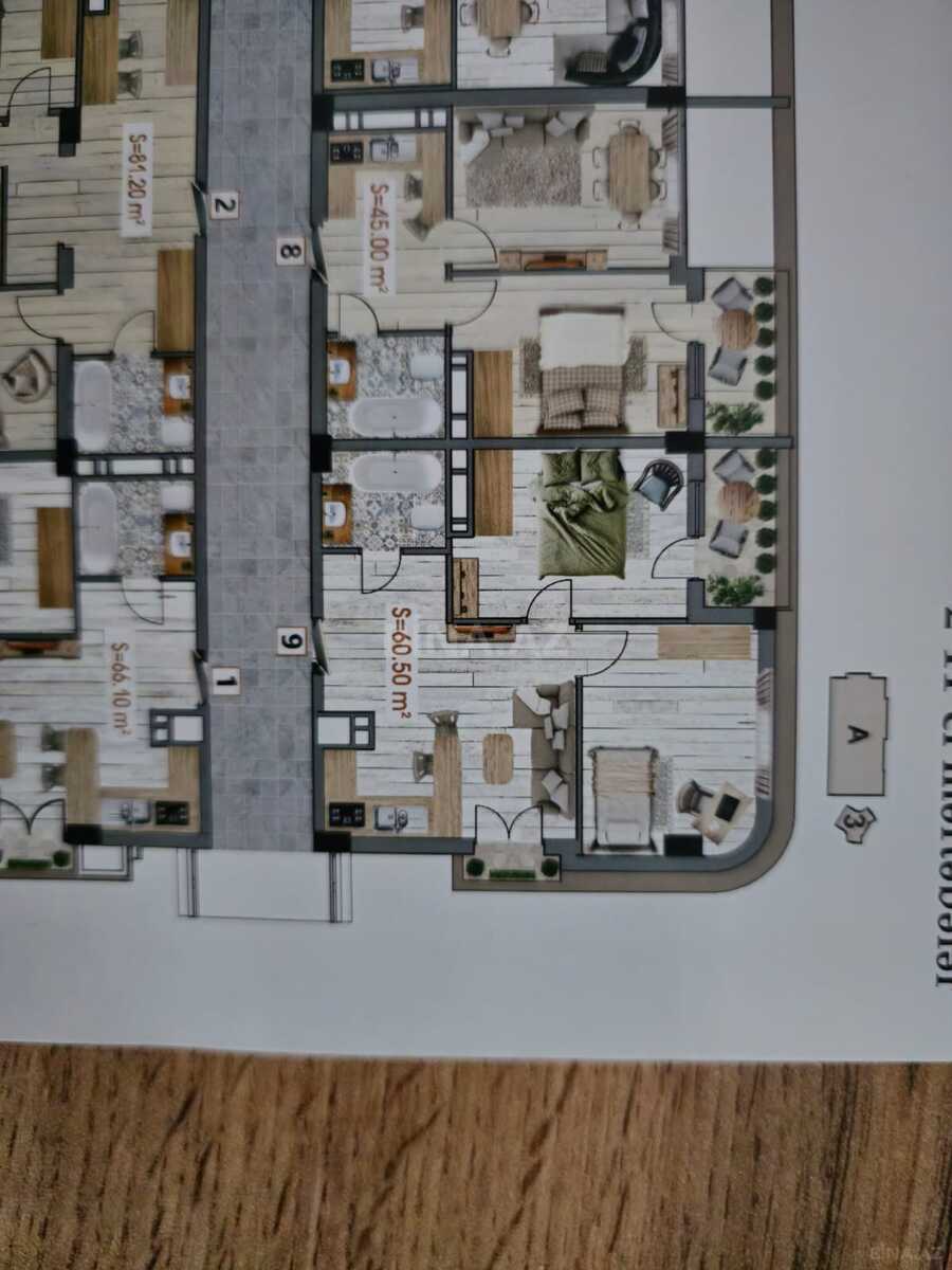 2 otaqlı Yeni tikili, Neftçilər m., Bakı