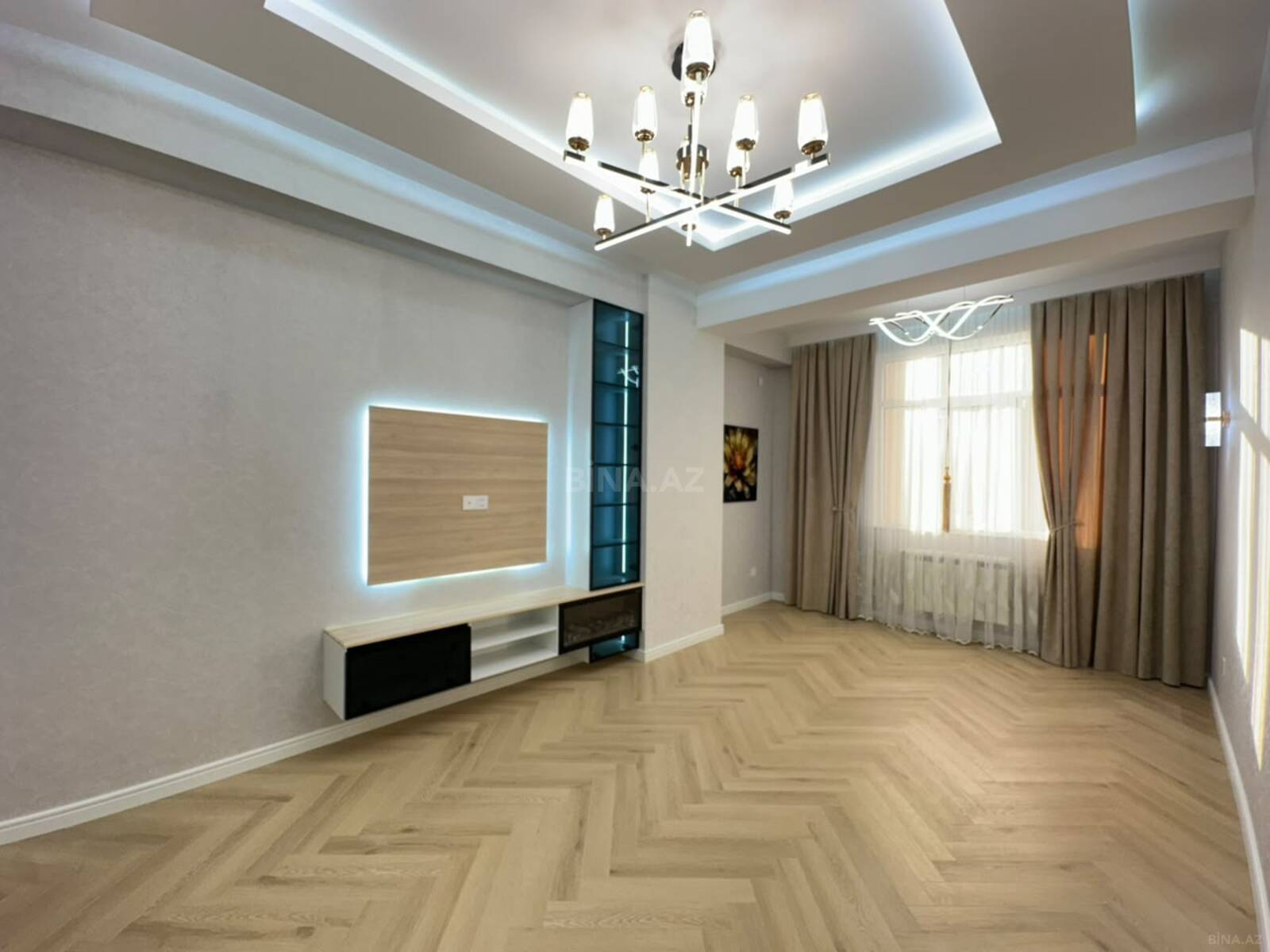 3 otaqlı Yeni tikili, Qara Qarayev m., Bakı