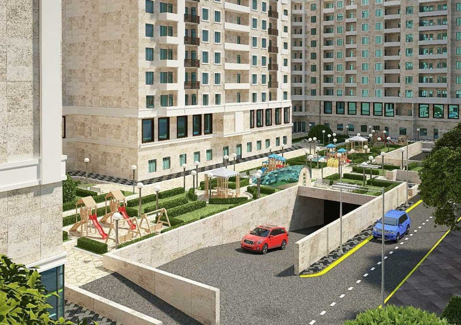 3 otaqlı Yeni tikili, Nəriman Nərimanov m., Bakı