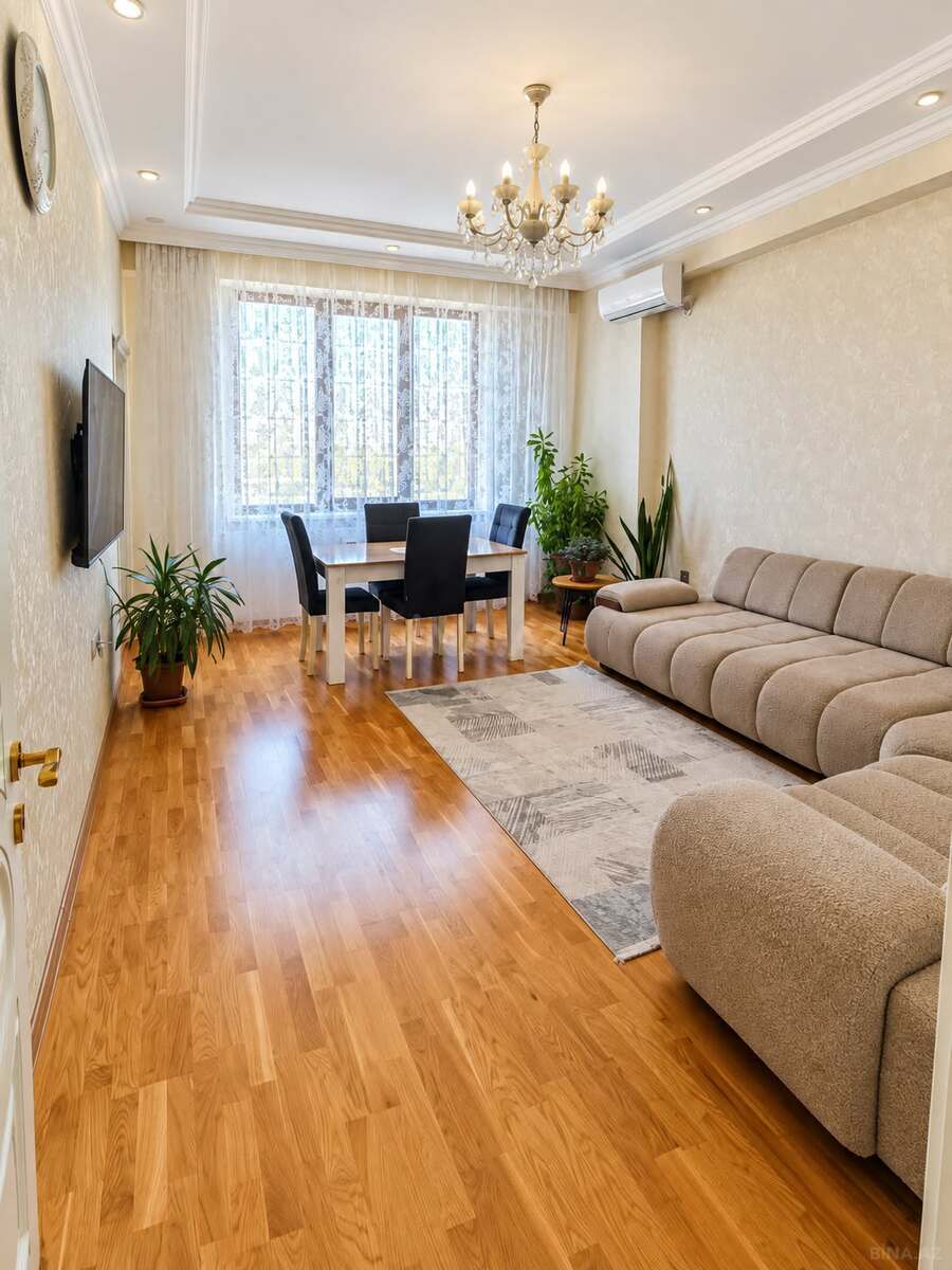 3 otaqlı Yeni tikili, Qara Qarayev m., Bakı