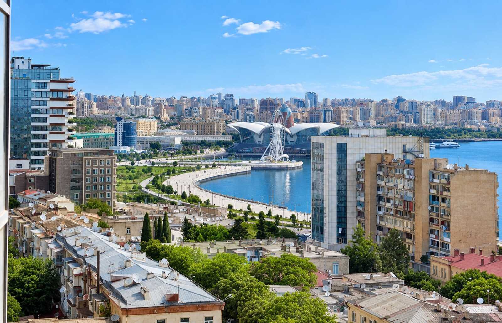 3 otaqlı Yeni tikili, Bayıl q., Bakı