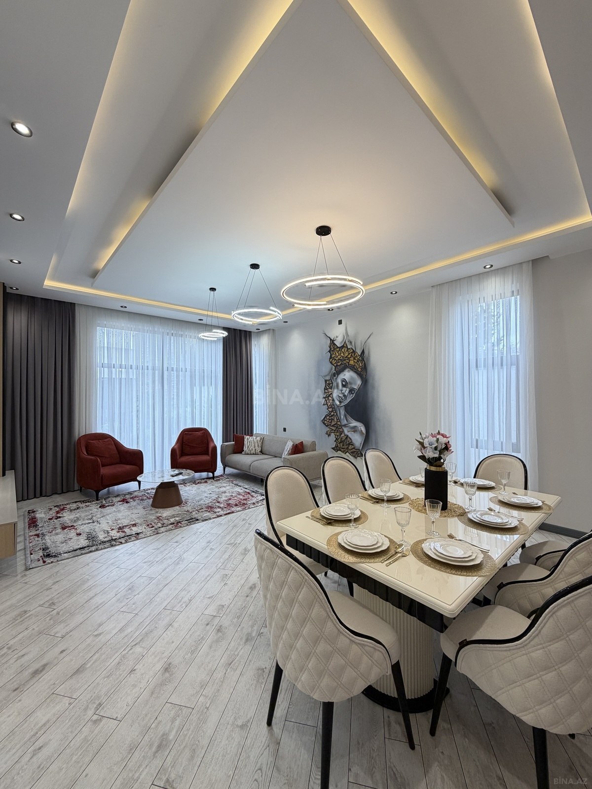 5 otaqlı Həyət evi/Bağ evi, Mərdəkan q., Bakı