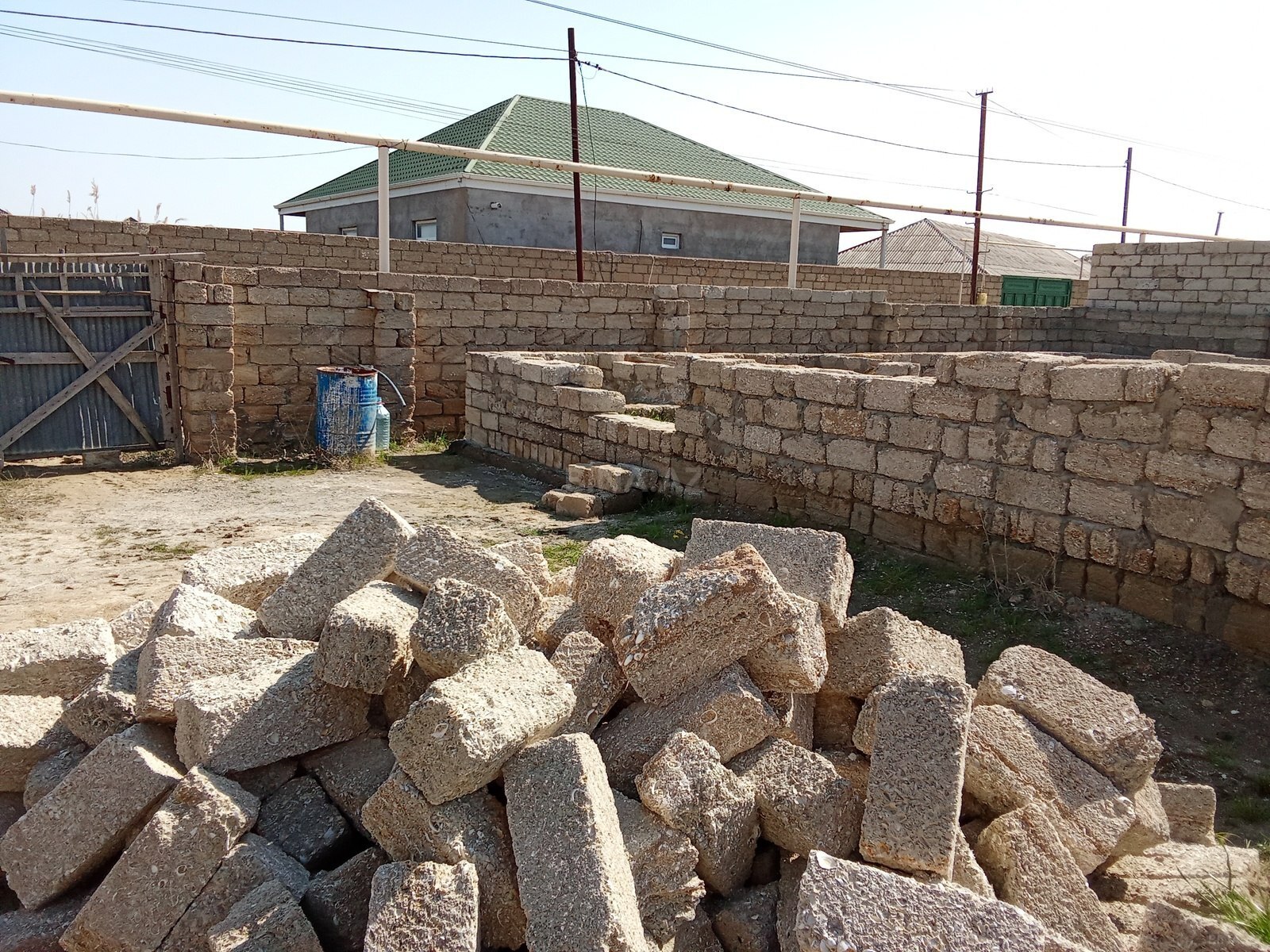 3 otaqlı Həyət evi/Bağ evi, Zabrat q., Bakı
