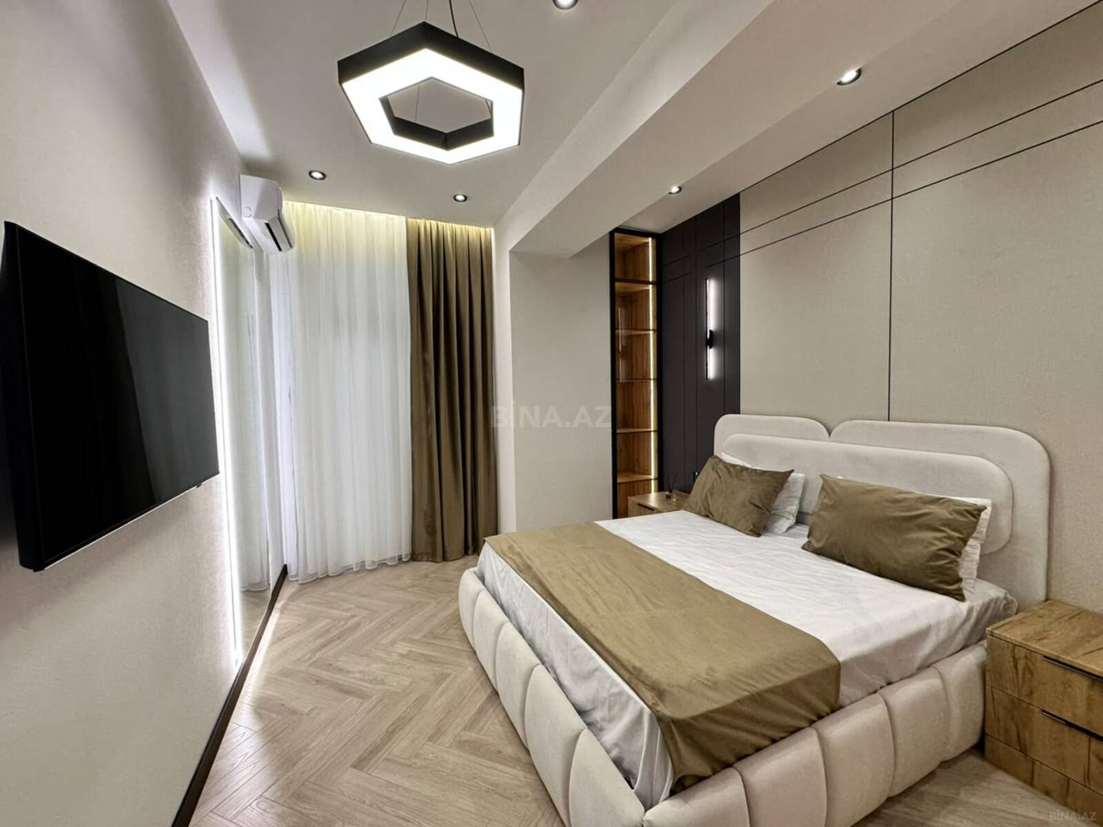 2 otaqlı Yeni tikili, Şah İsmayıl Xətai m., Bakı