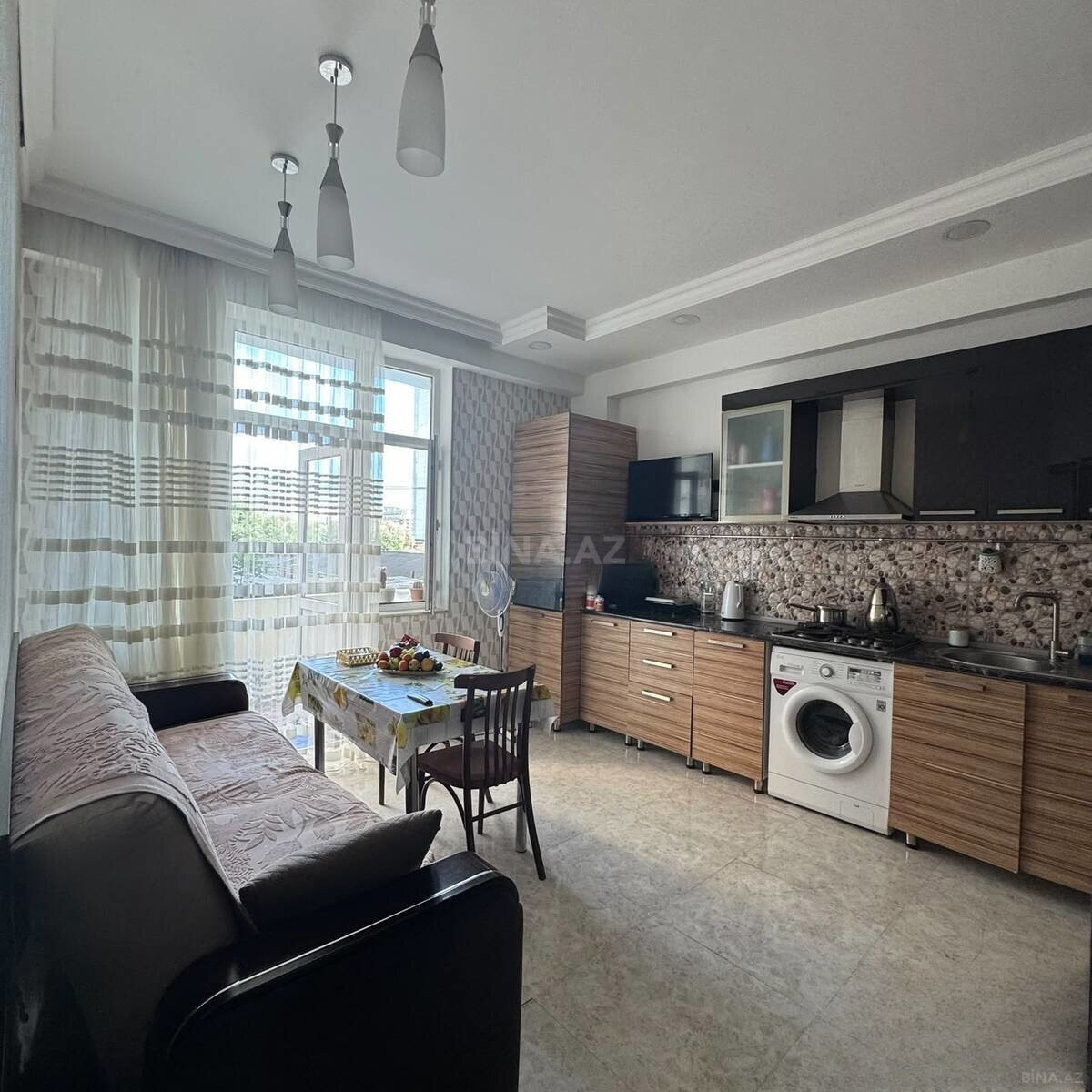 3 otaqlı Yeni tikili, Şah İsmayıl Xətai m., Bakı
