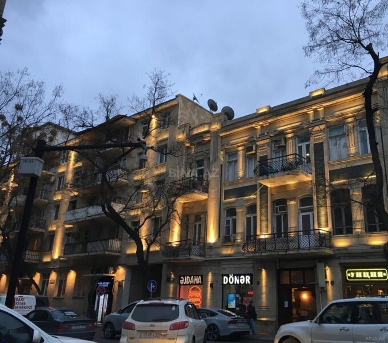 2 otaqlı Köhnə tikili, Sahil m., Bakı