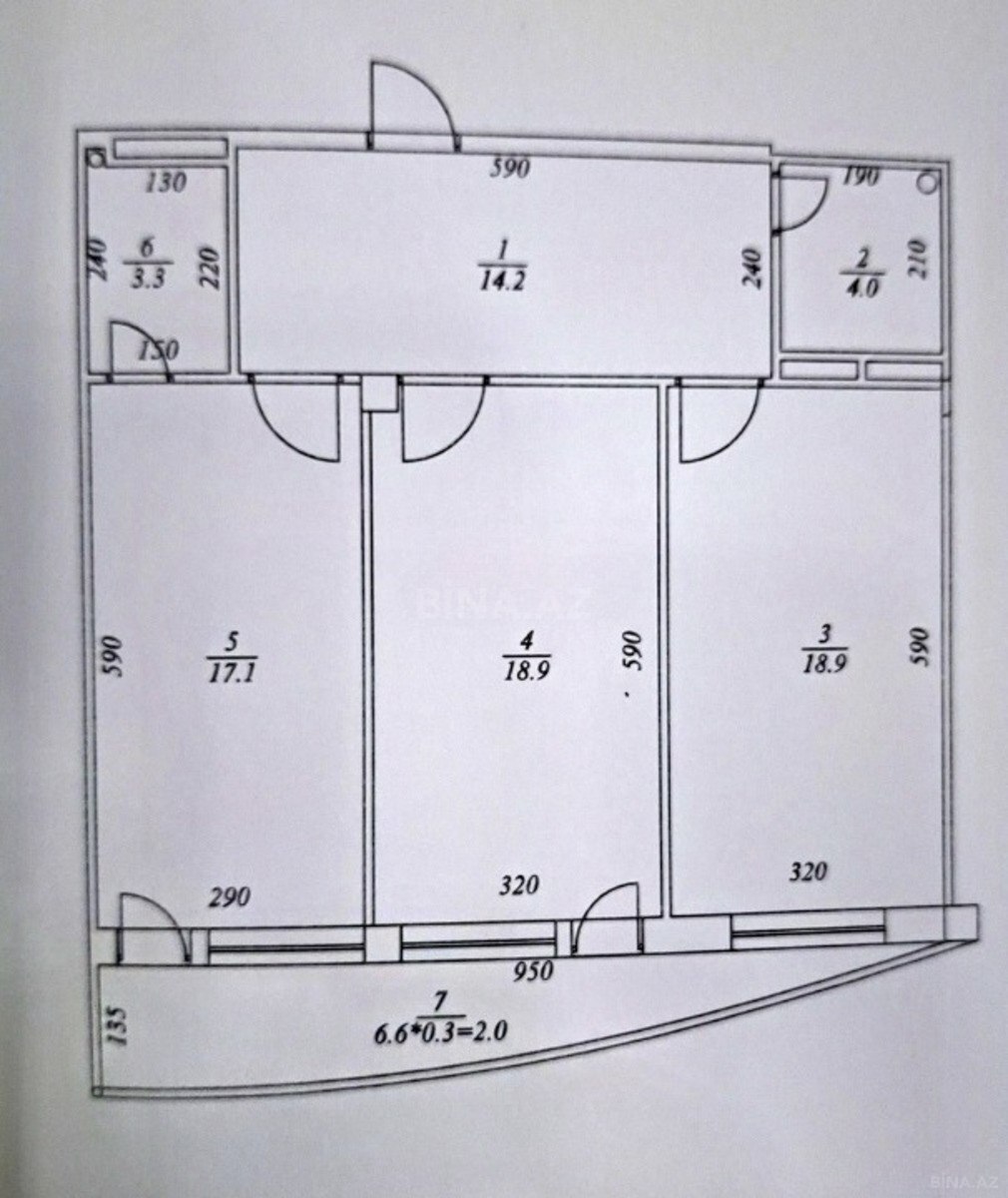 2 otaqlı Yeni tikili, 20 Yanvar m., Bakı