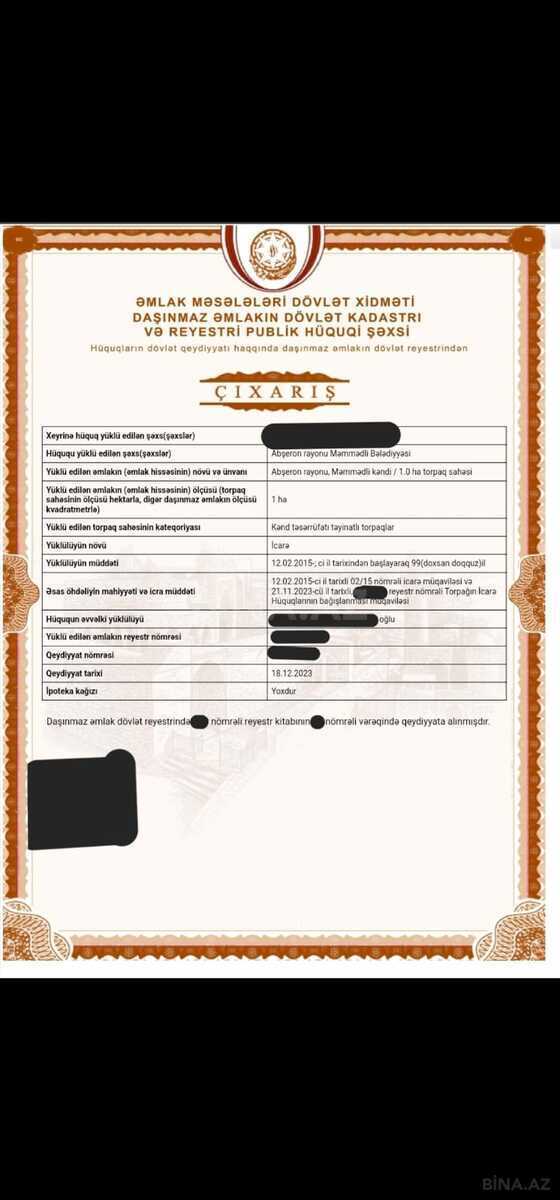 Torpaq Kürdəxanı q., Bakı