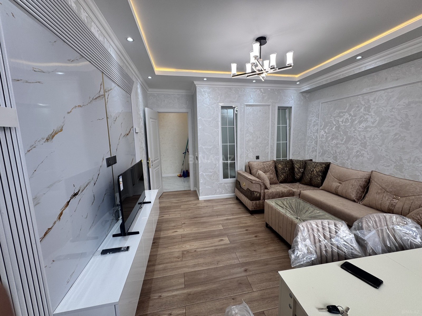 3 otaqlı Yeni tikili, Həzi Aslanov m., Bakı