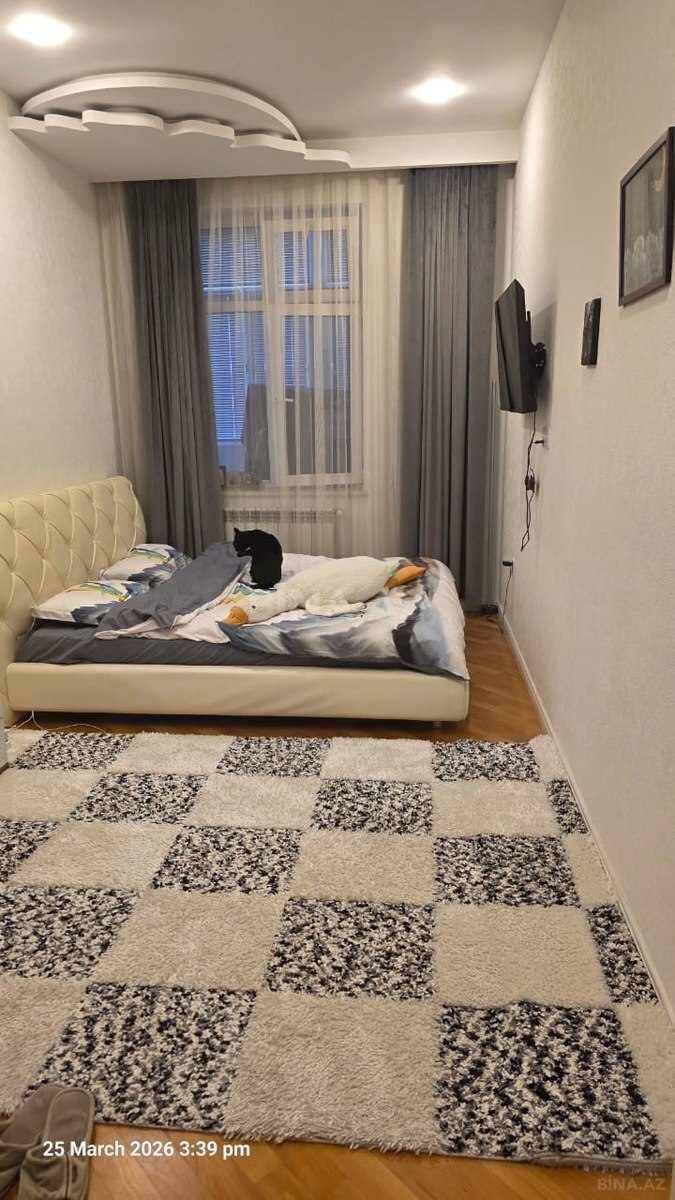 3 otaqlı Yeni tikili, Nizami m., Bakı