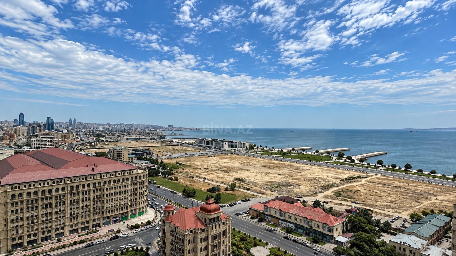 3 otaqlı Yeni tikili, Şah İsmayıl Xətai m., Bakı