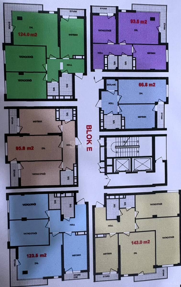2 otaqlı Yeni tikili, Qaraçuxur q., Bakı