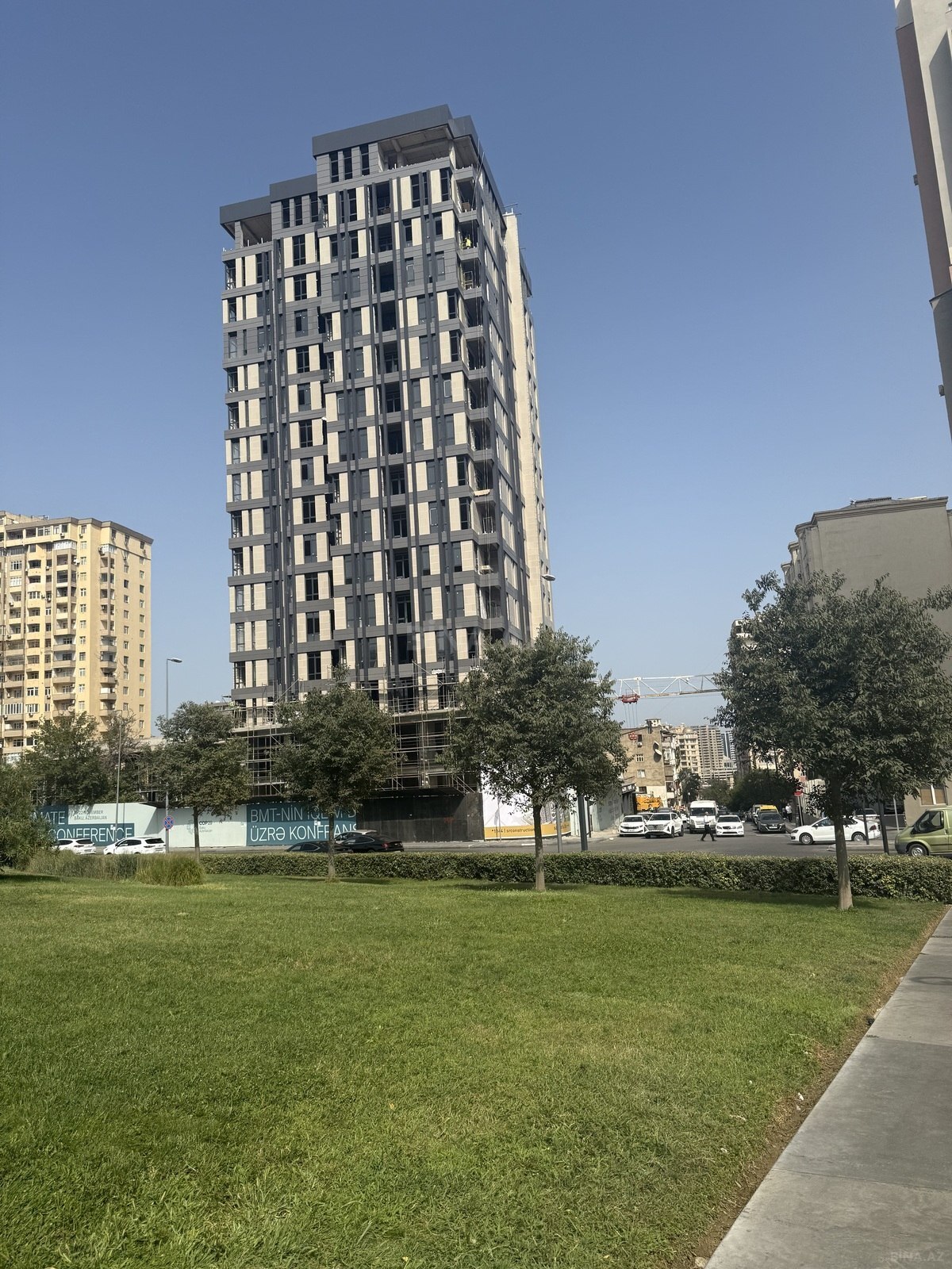 3 otaqlı Yeni tikili, Nizami m., Bakı