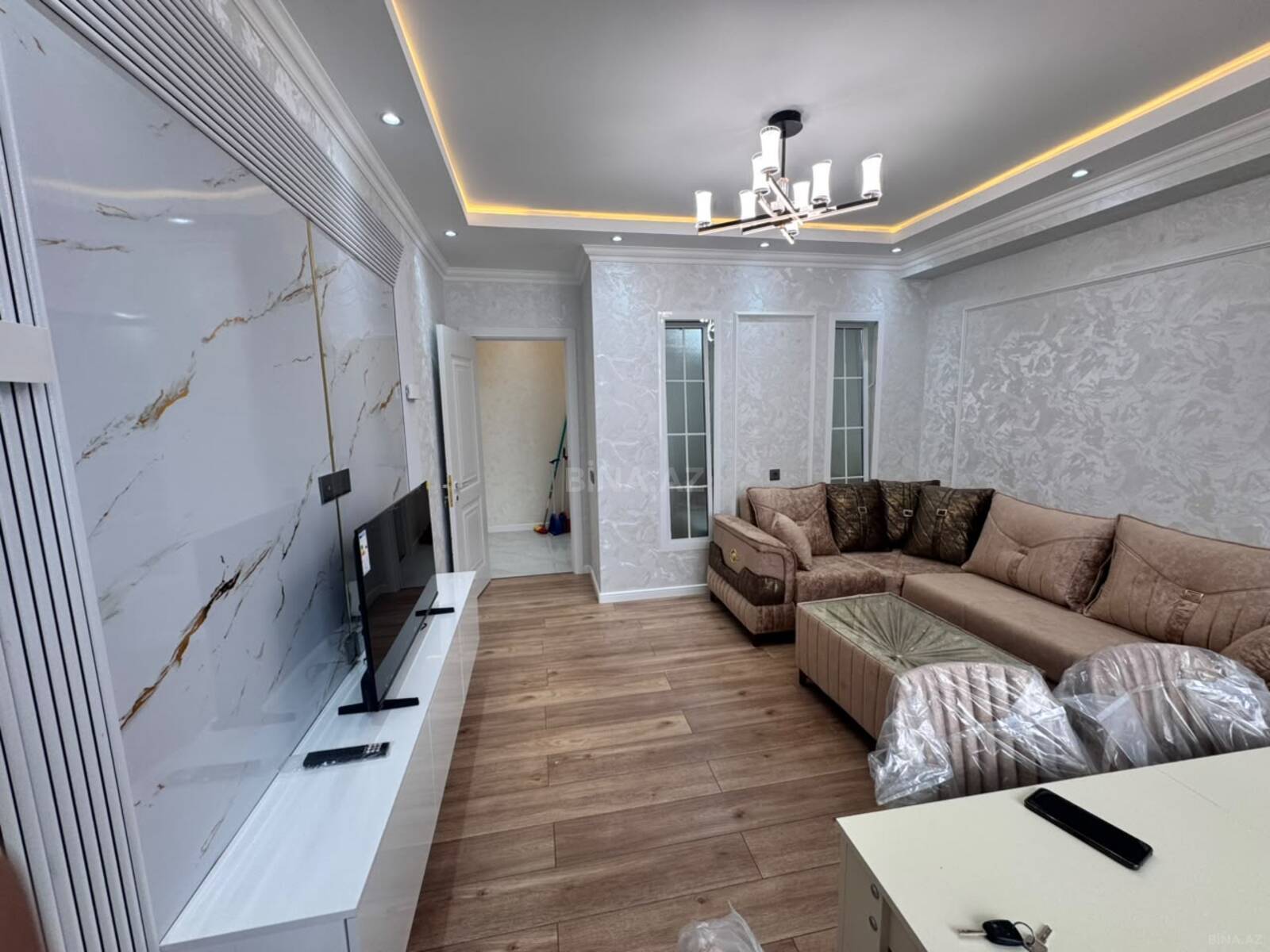 3 otaqlı Yeni tikili, Həzi Aslanov m., Bakı