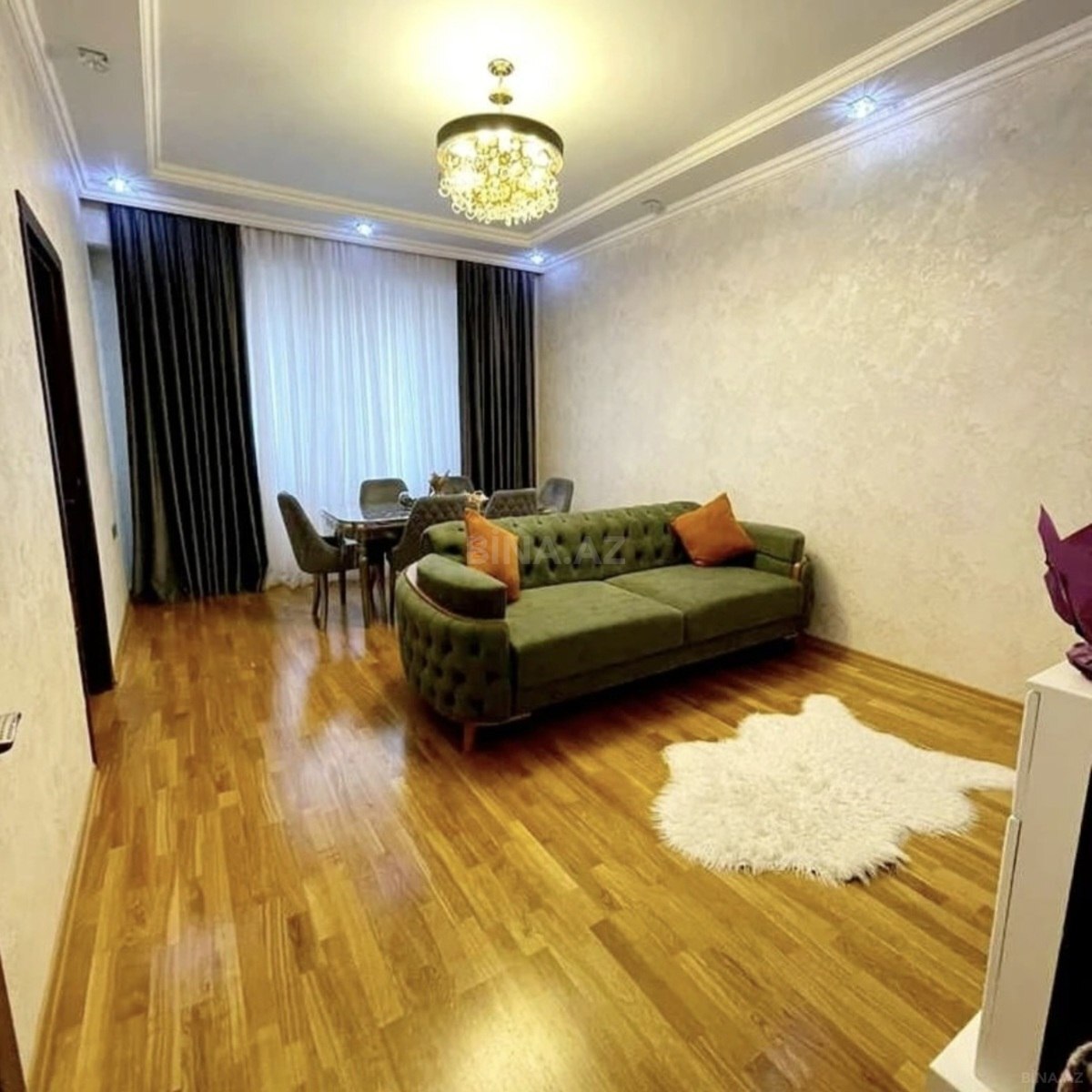 3 otaqlı Yeni tikili, Qara Qarayev m., Bakı