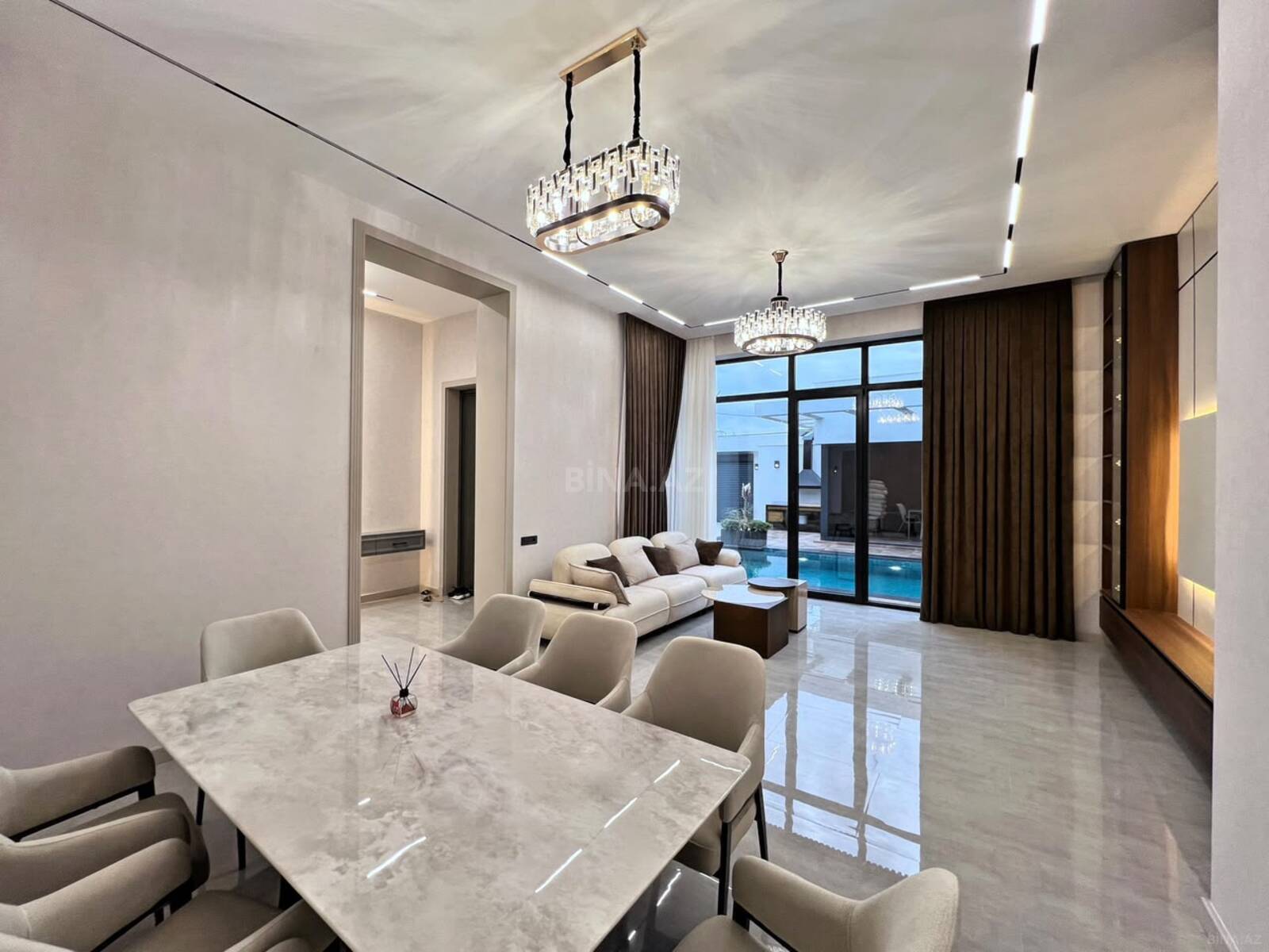 5 otaqlı Həyət evi/Bağ evi, Mərdəkan q., Bakı