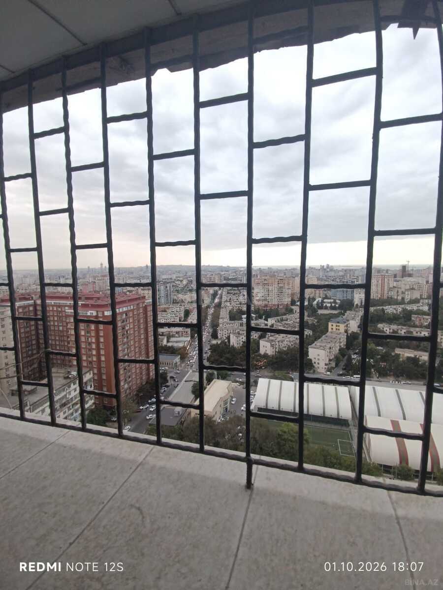 3 otaqlı Yeni tikili, Memar Əcəmi m., Bakı