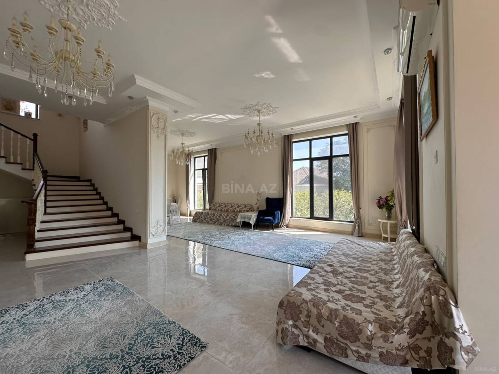 5 otaqlı Həyət evi/Bağ evi, Nəsimi m., Bakı
