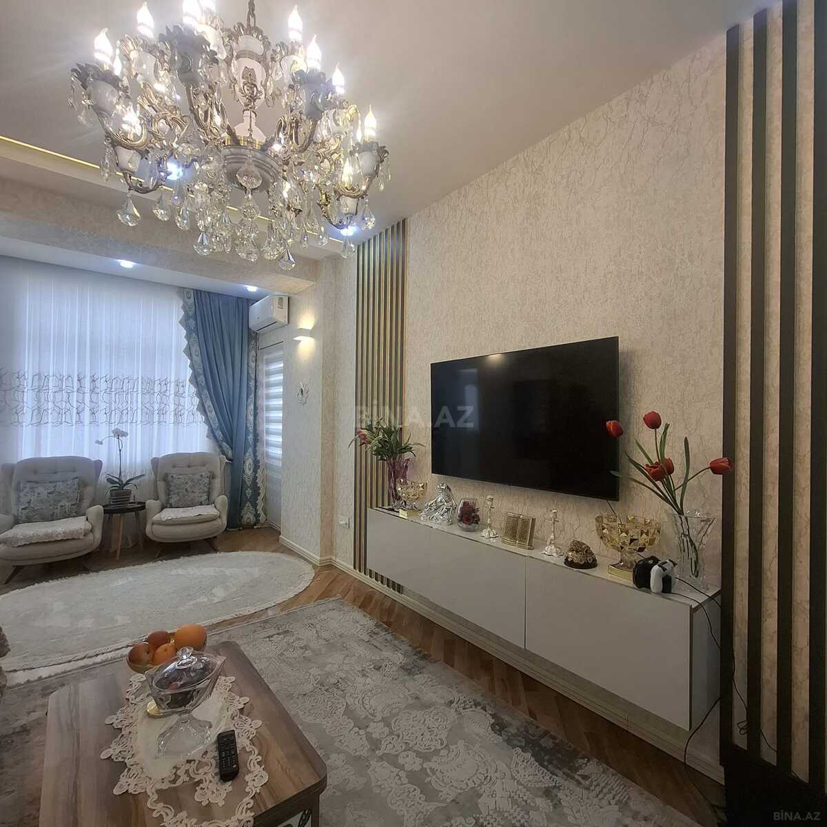 3 otaqlı Yeni tikili, Qara Qarayev m., Bakı