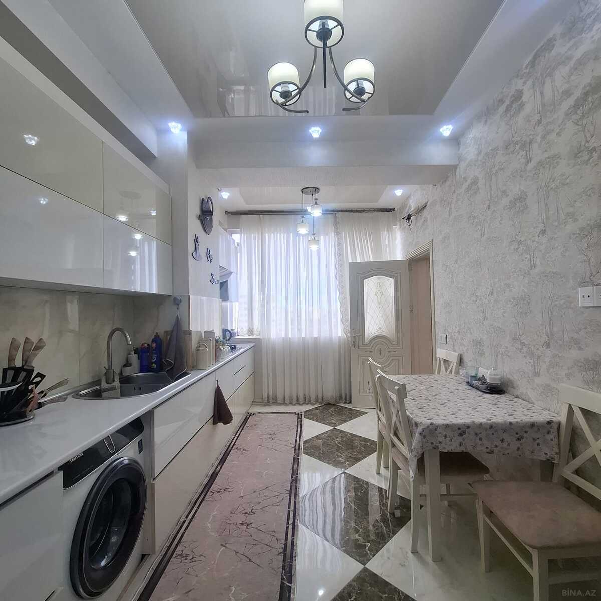 3 otaqlı Yeni tikili, Qara Qarayev m., Bakı