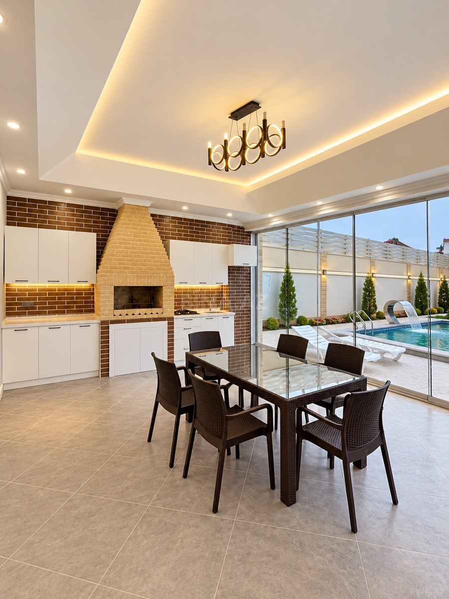 5 otaqlı Həyət evi/Bağ evi, Mərdəkan q., Bakı